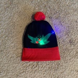 NWOT Light Up Holiday Beanie